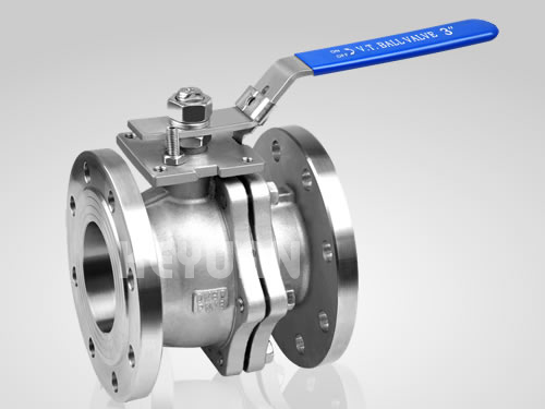 2PC Flanged Ball Valve